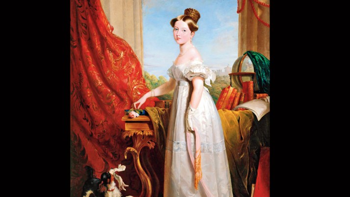 Queen Victoria with Dash
